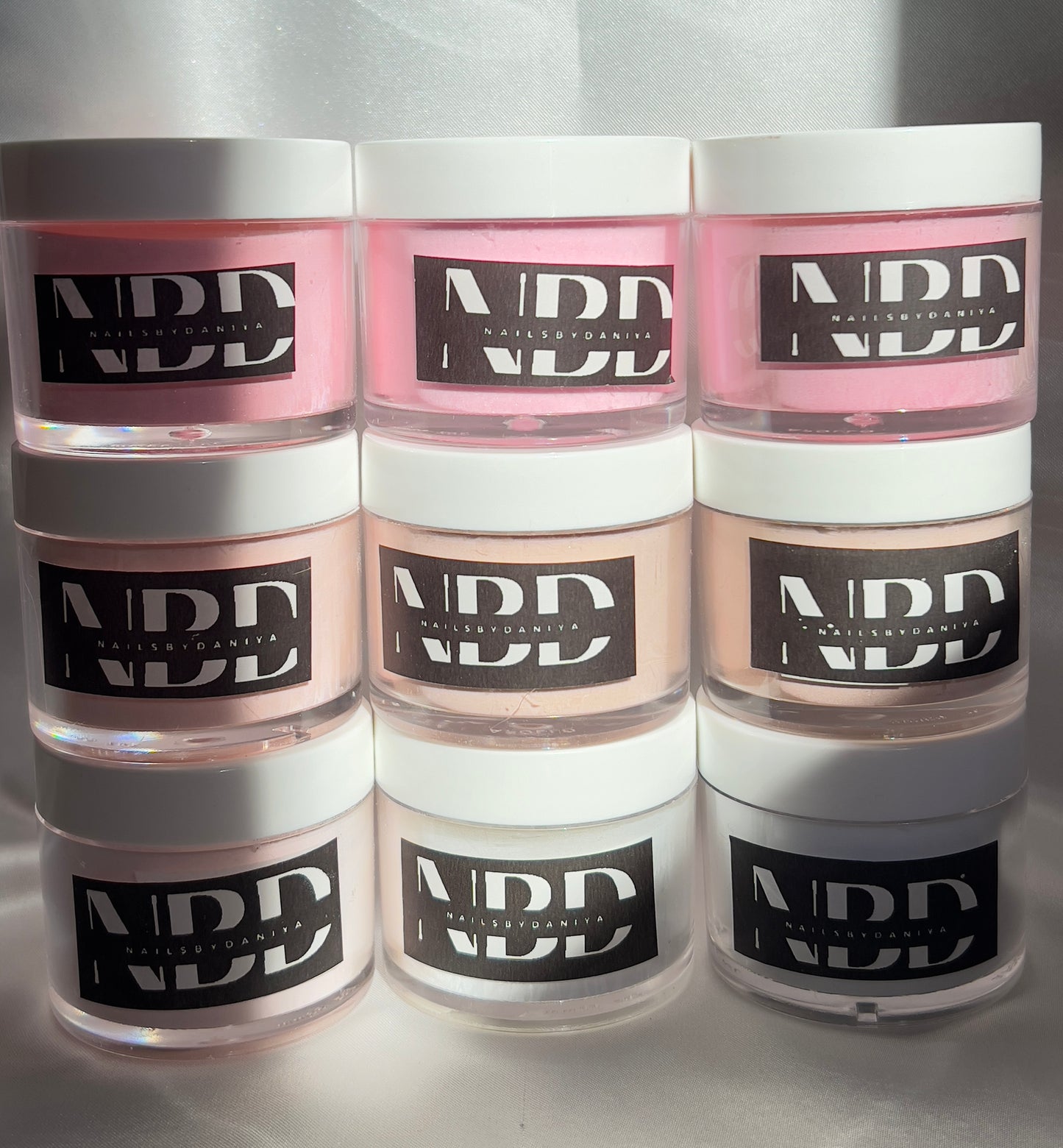 NBD Professional Acrylic Nail powders | Nude collection